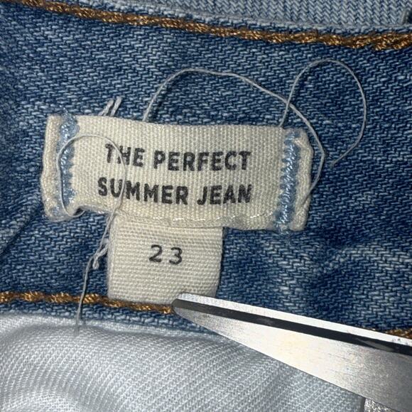 Madewell The Perfect Summer Jean Women's Size 23 Light Wash Denim - Picture 5 of 9